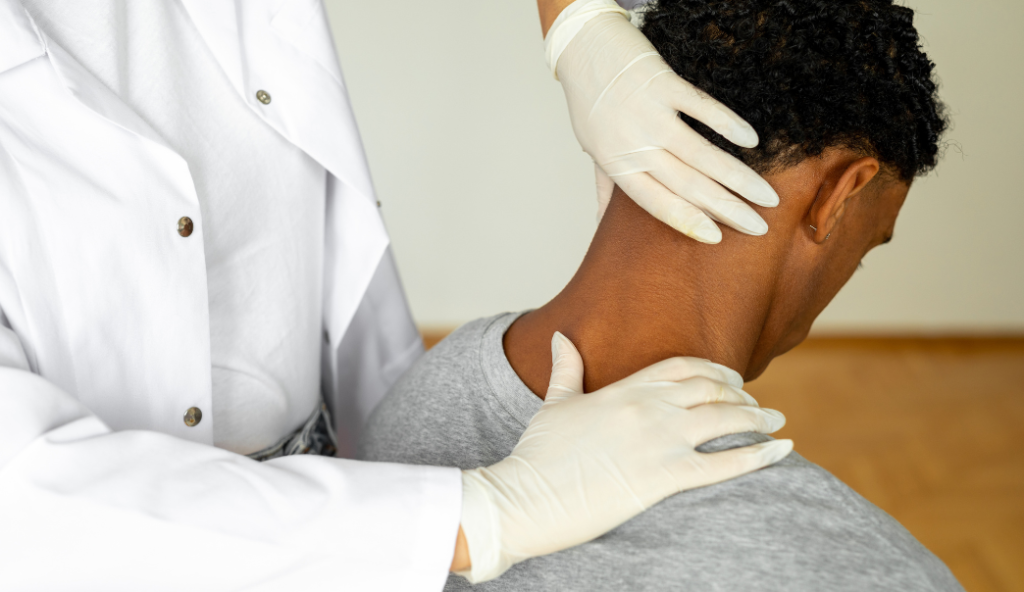 Neck Muscle Recovery at Chiropractor